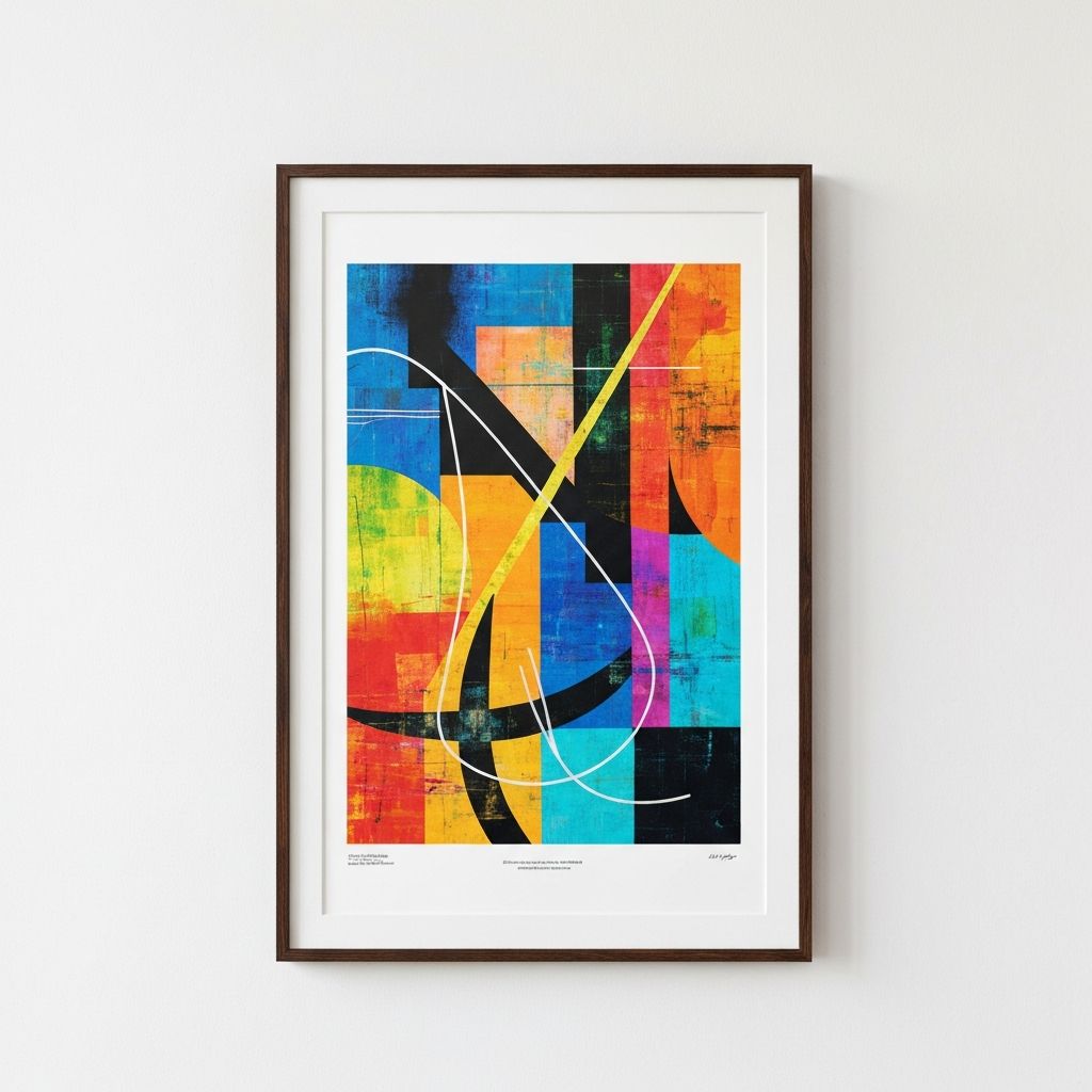 Affiche 'Abstract No. 5'